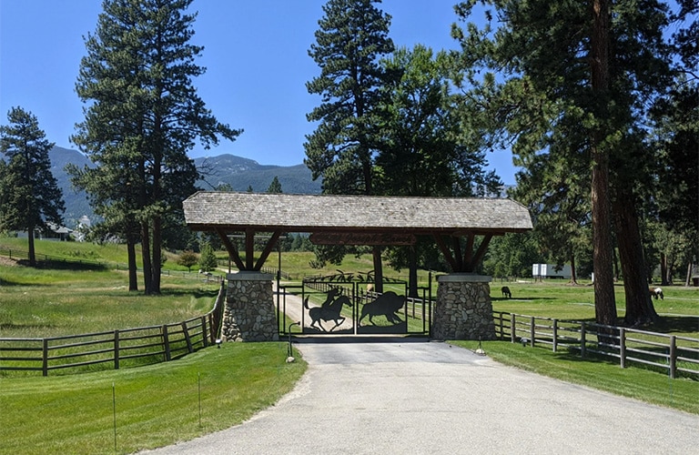 chief joseph ranch entrance