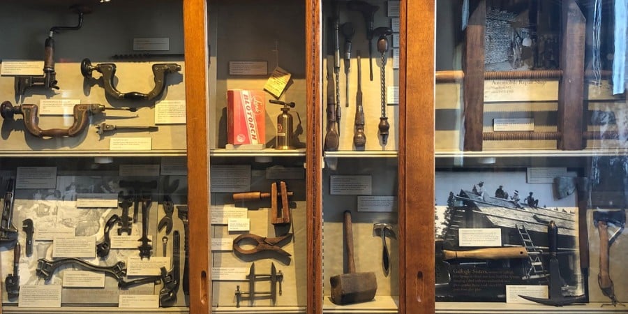 image of a collection at the ravalli county museum and historical society