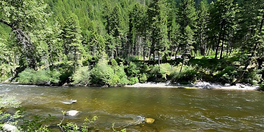 image of rock creek in montana's sapphire mountains