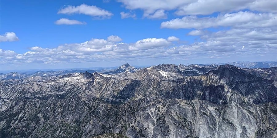 view from trapper peak