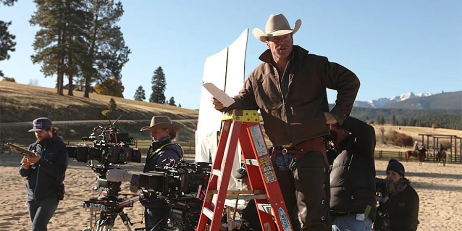 yellowstone filming crew in the bitterroot valley