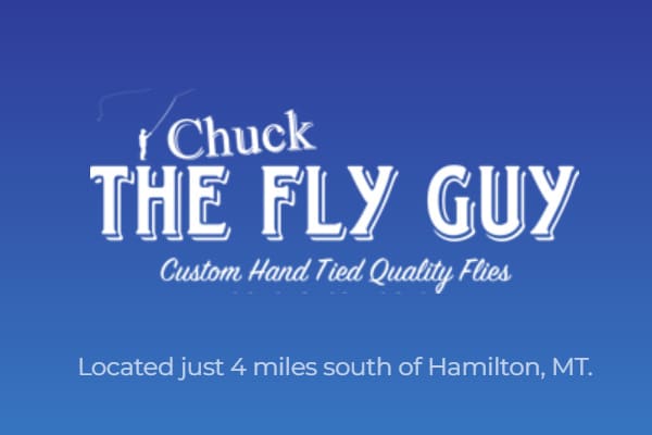 logo for chuck the fly guy