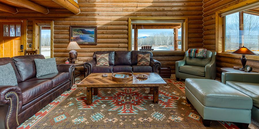 bitterroot valley living room