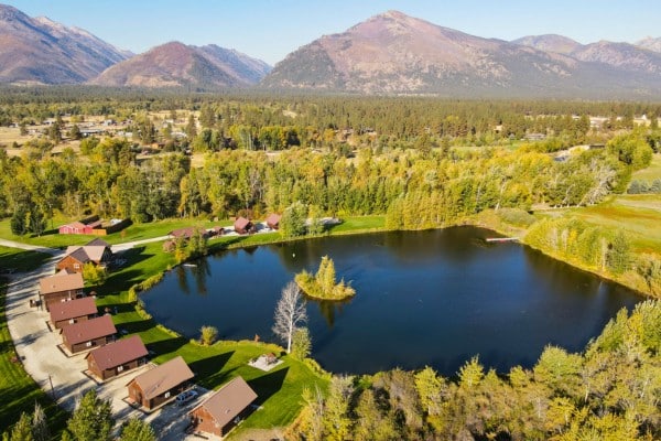 skywater cabins in hamilton, mt