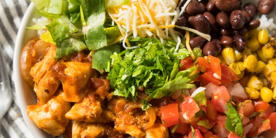 Image of a burrito bowl