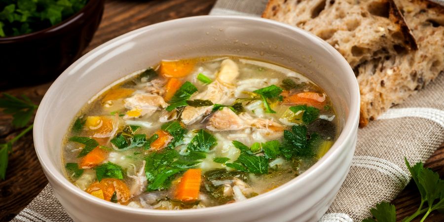 Image of a bowl of soup