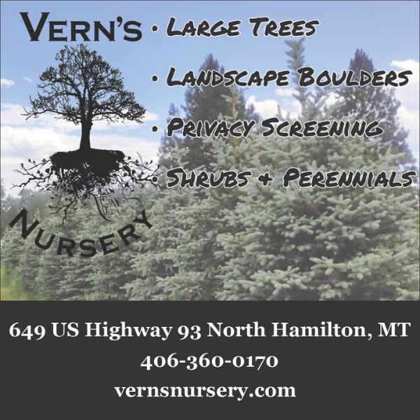 Vern's Nursery, Hamilton, MT