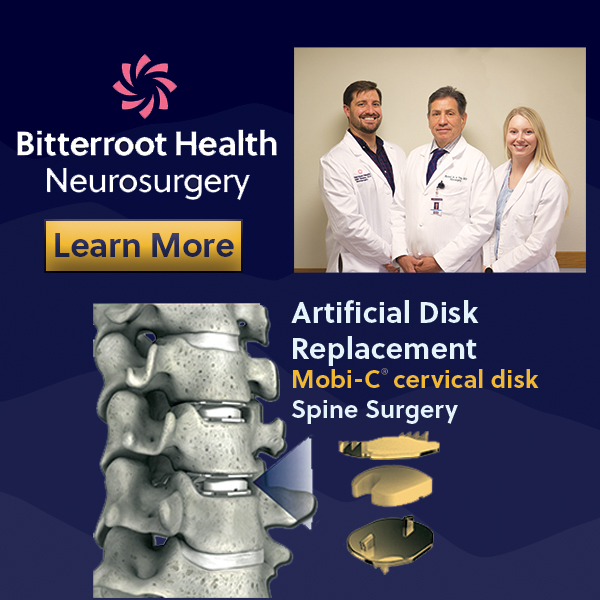 Artificial disk replacement - Bitterroot Health Neurosurgery