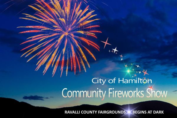 City of Hamilton Fireworks Show - Hamilton, MT