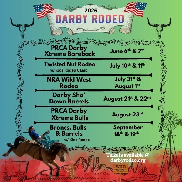 Darby Rodeo schedule - 2026