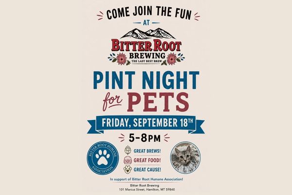 Pint Night for Pets info - Hamilton, MT