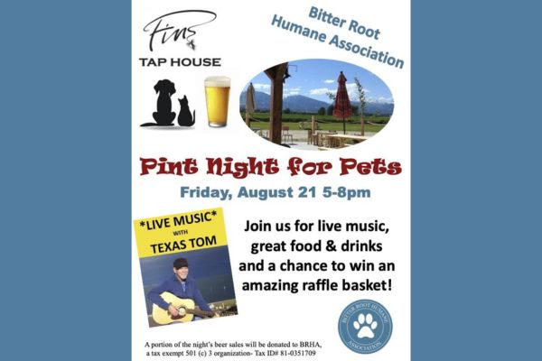Pint Night for Pets at Fins Tap House