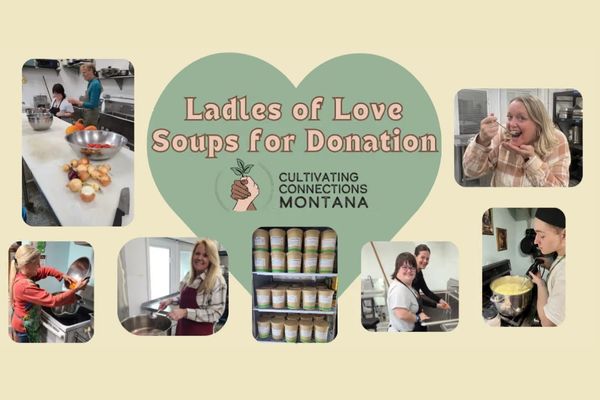 Ladies of Love soup making - Hamilton, MT